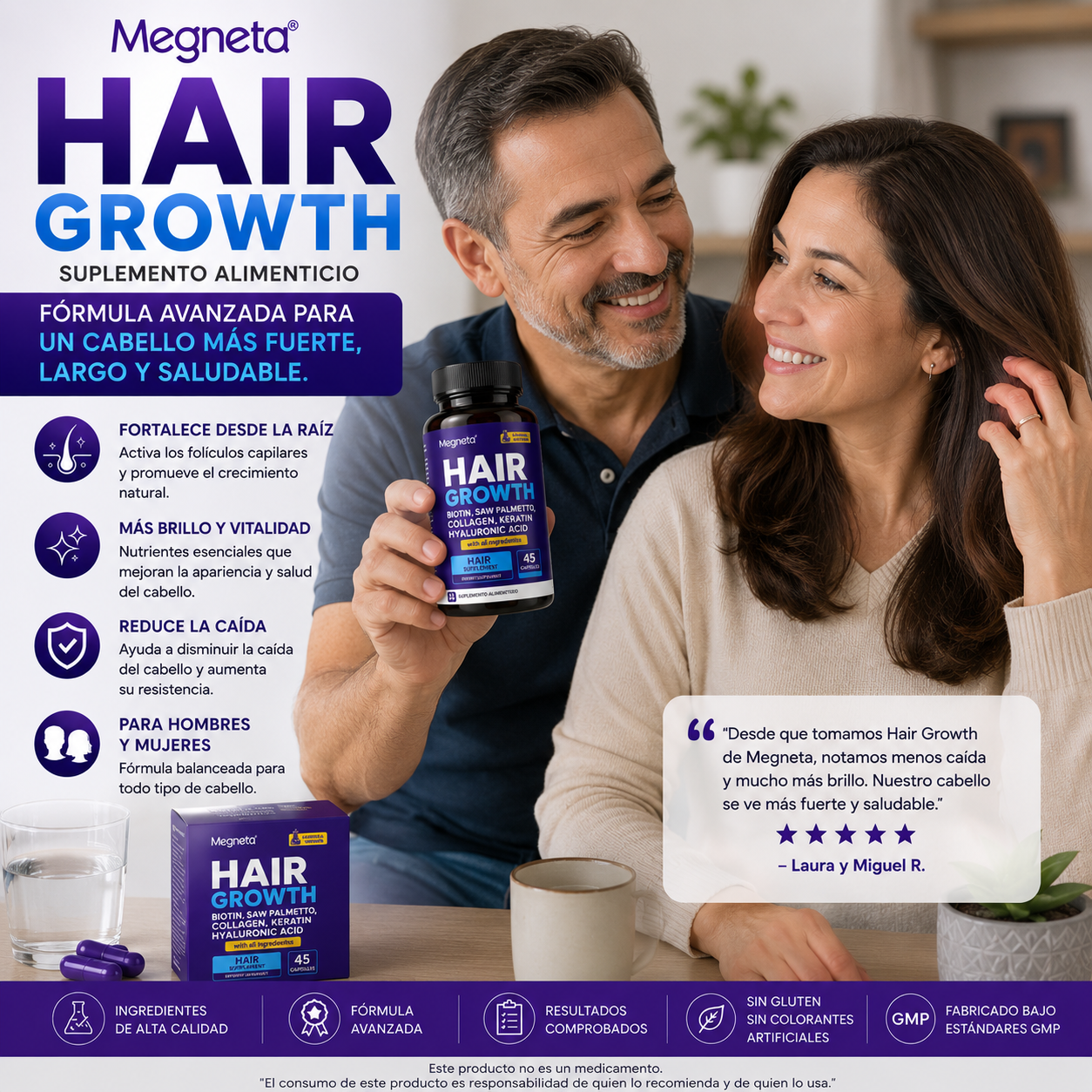Hair Growth Megneta – Crecimiento y Fortaleza Capilar