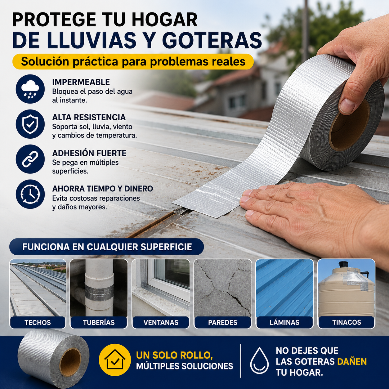 Cinta Impermeable Antifugas ProSeal