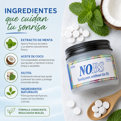 🦷 DentTabs NOBS | Tabletas Dentales Blanqueadoras