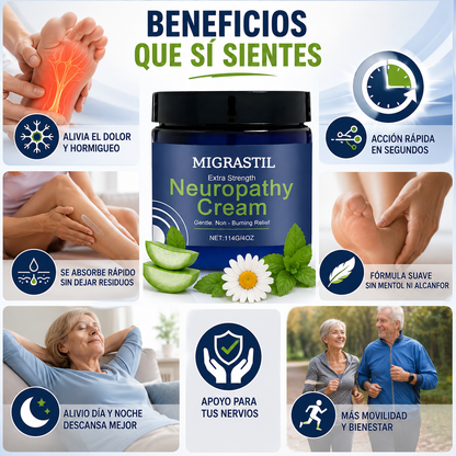 MIGRASTIL | Crema Para Aliviar Dolor y Hormigueo Neuropático