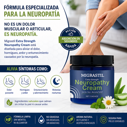 MIGRASTIL | Crema Para Aliviar Dolor y Hormigueo Neuropático