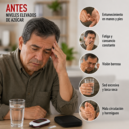 BLOOD SUGAR COMPLEX | Suplemento para mejorar niveles de azúcar