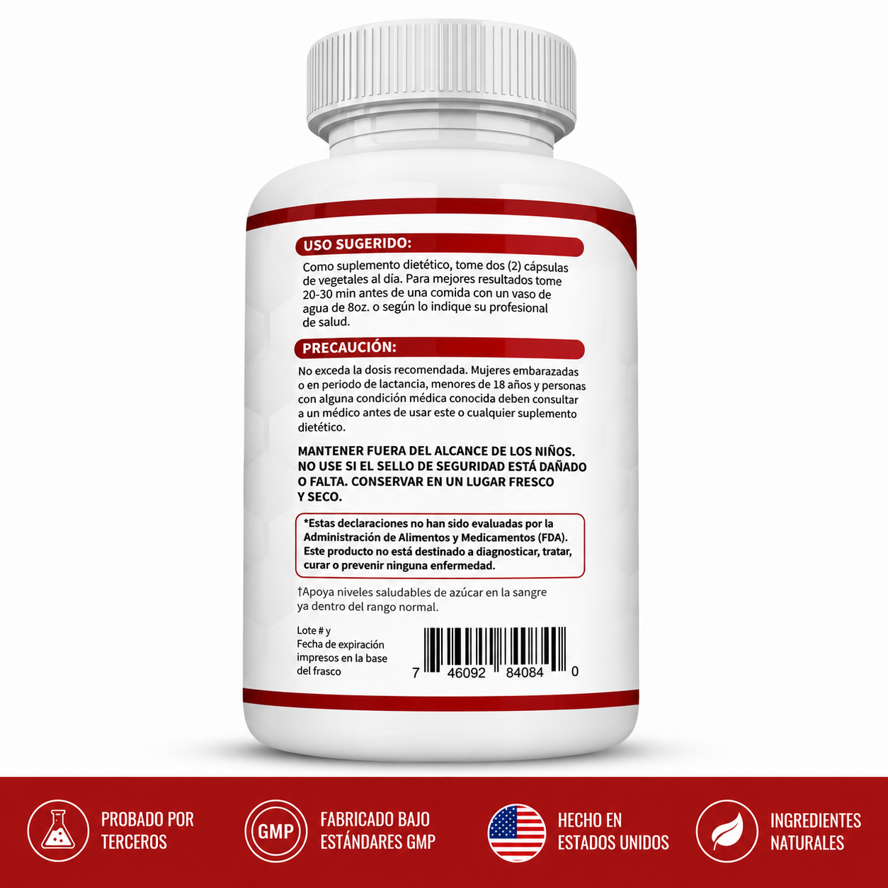 BLOOD SUGAR COMPLEX | Suplemento para mejorar niveles de azúcar