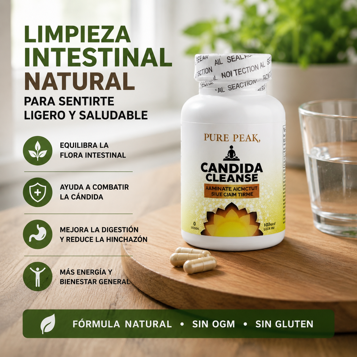 CANDIDA CLEASE 80 CAPSULAS