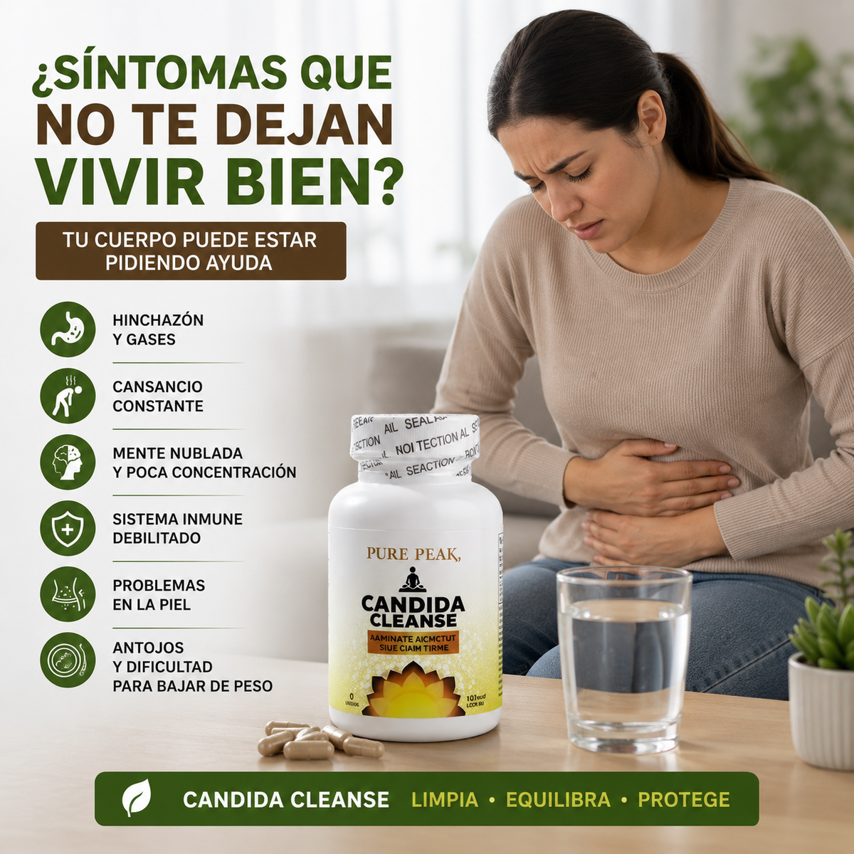 CANDIDA CLEASE 80 CAPSULAS