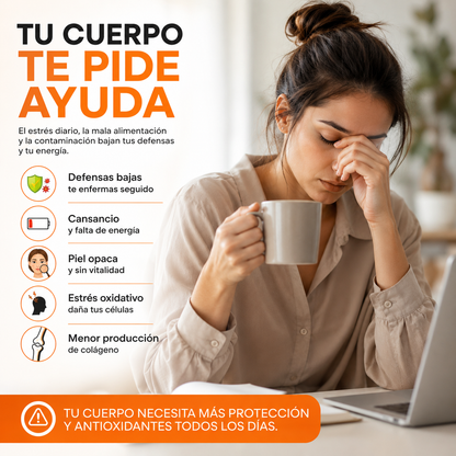 Vitamina C Liposomal TopLux | Defensas, Colágeno y Vitalidad