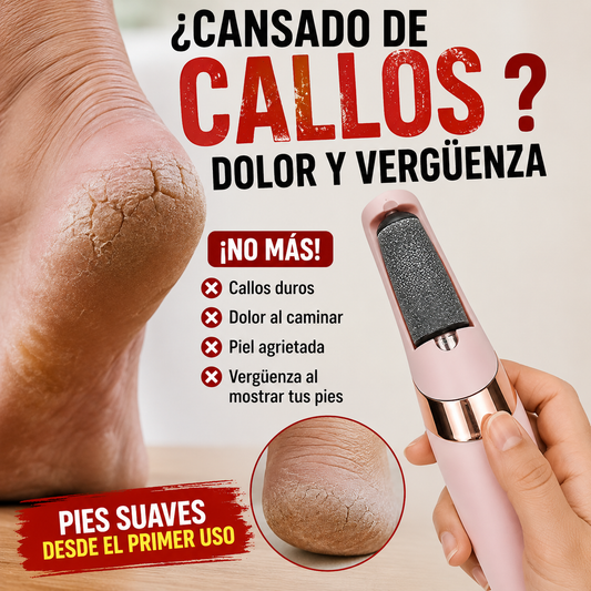 Removedor Electrico de Callos | Pies Suaves al Instante