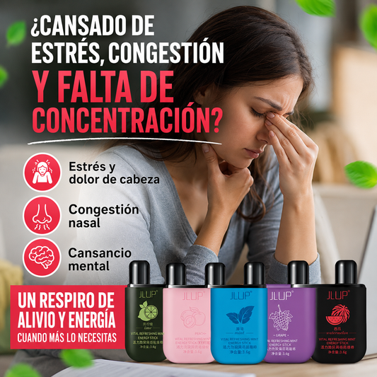 Inhalador Nasal Energizante – Respira, Despeja y Actívate