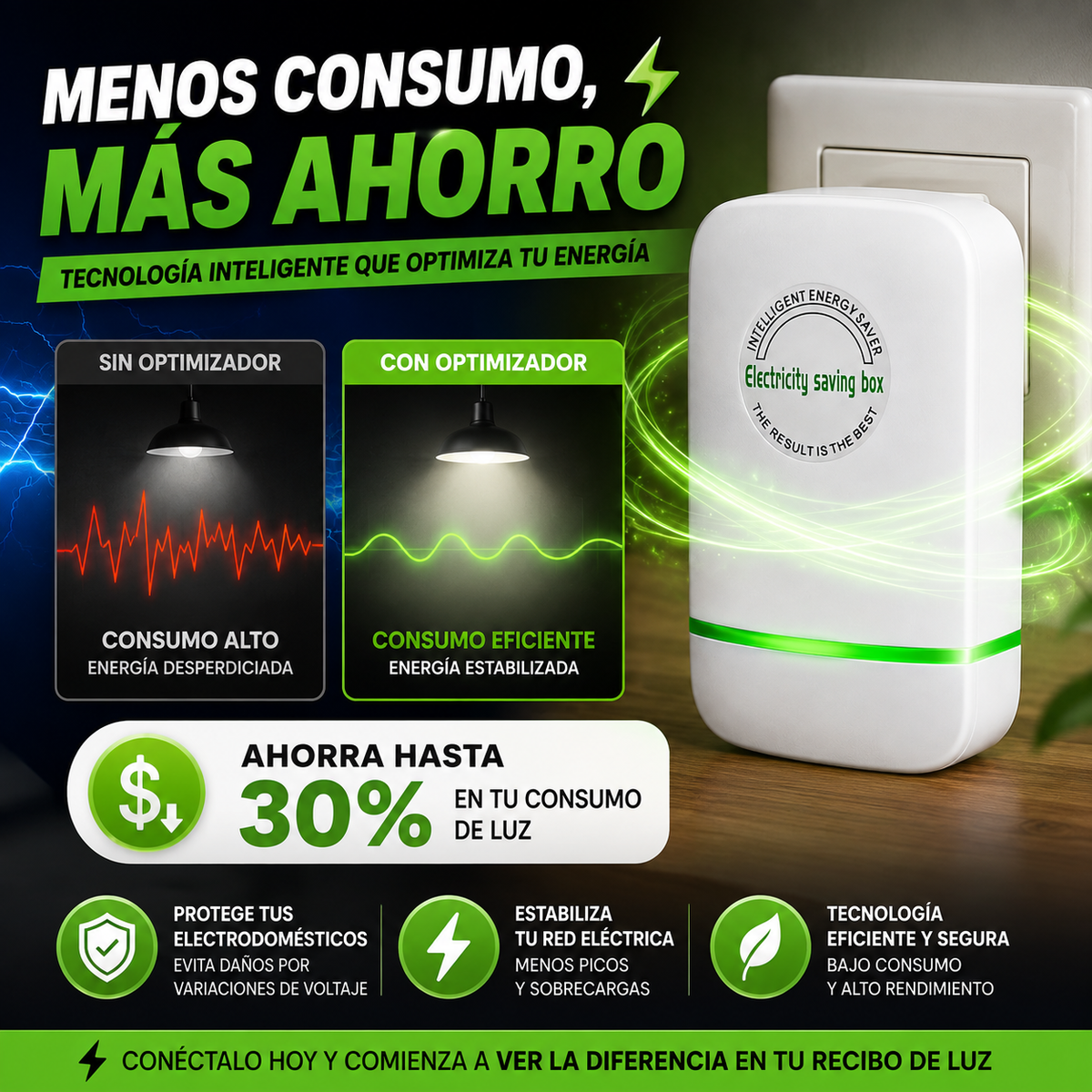 Smart Energy Saver | Ahorrador de Luz