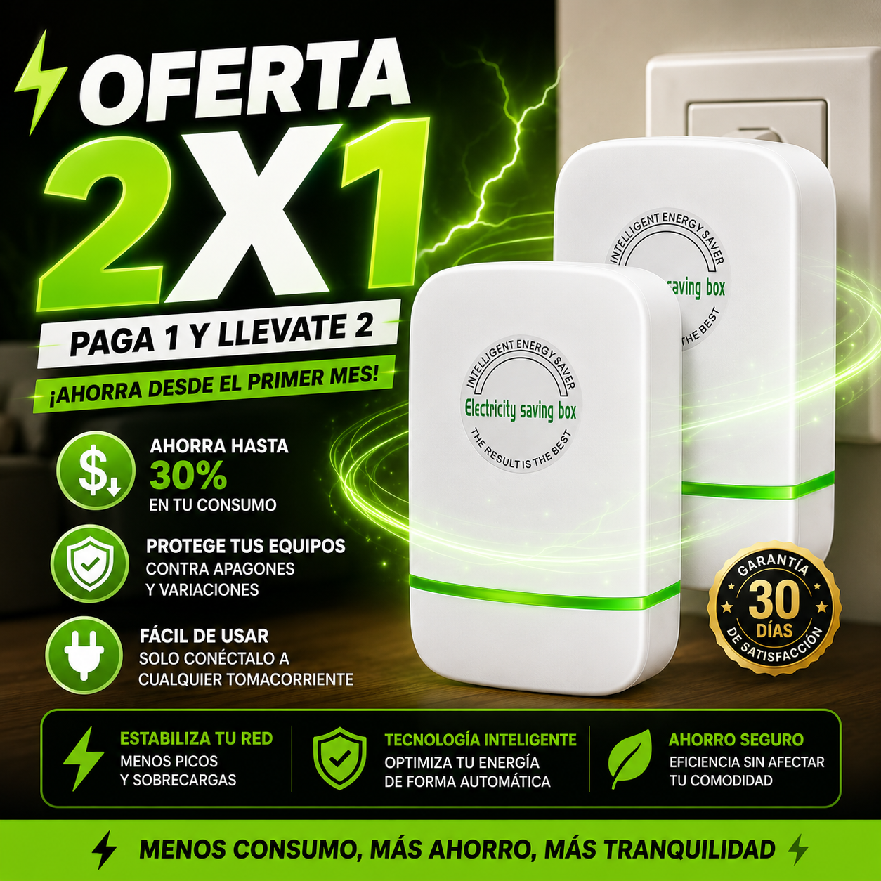 Smart Energy Saver | Ahorrador de Luz