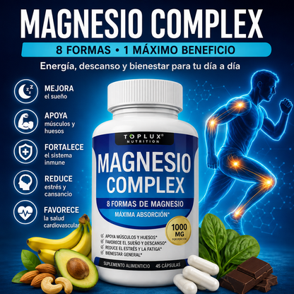 Suplemento Magnesio | Mejora tu Rendimiento
