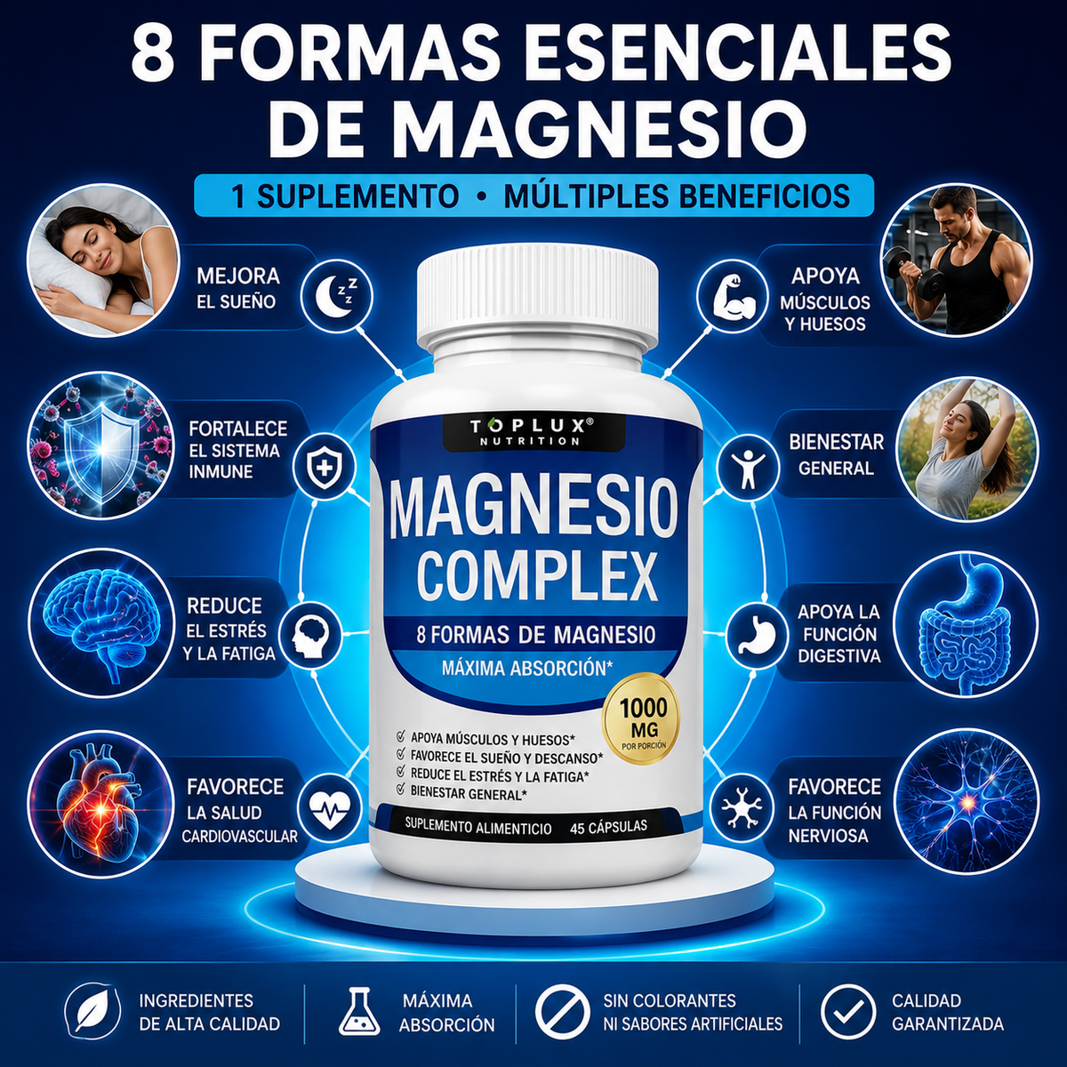 Suplemento Magnesio | Mejora tu Rendimiento