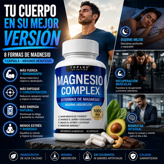 Suplemento Magnesio | Mejora tu Rendimiento