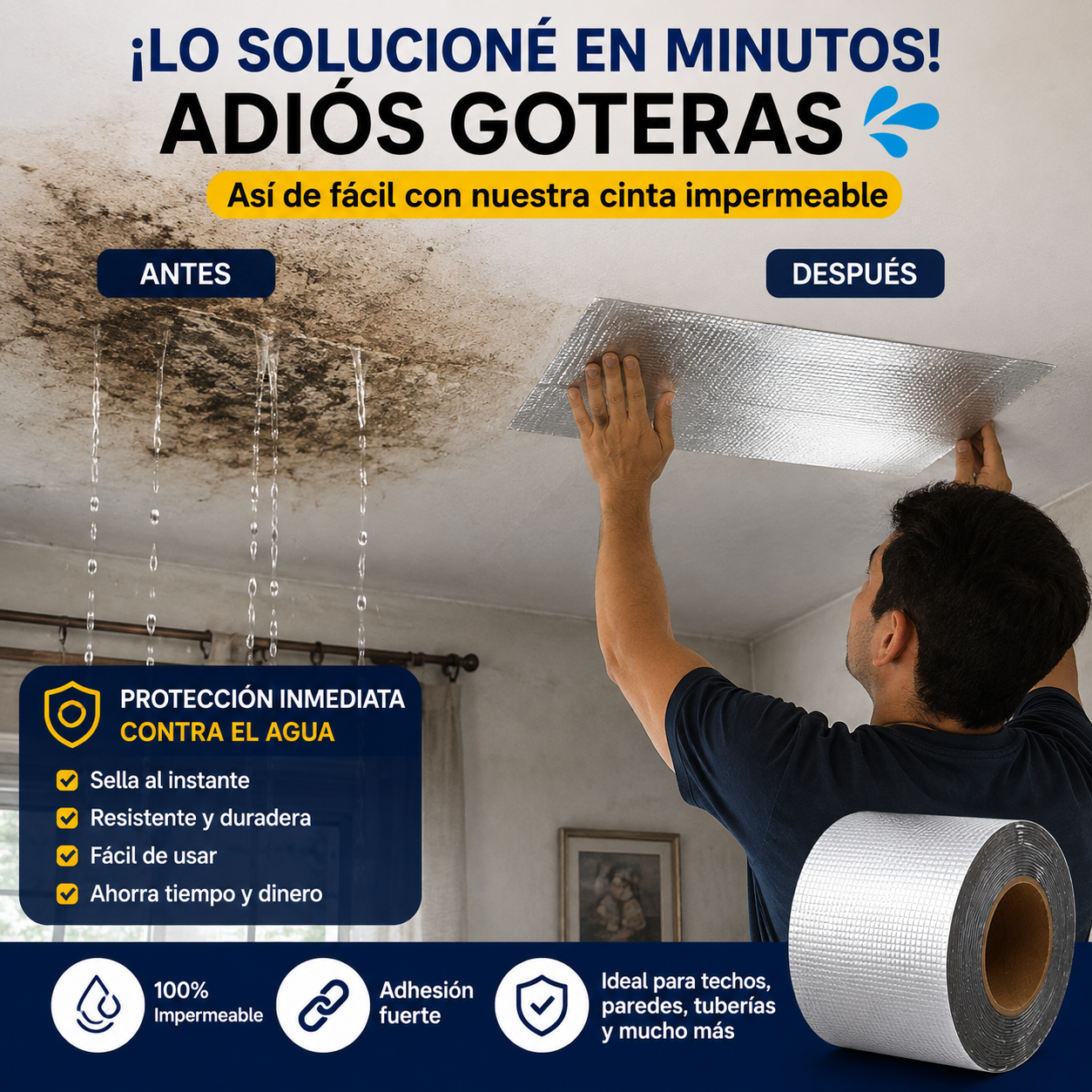 Cinta Impermeable Antifugas ProSeal