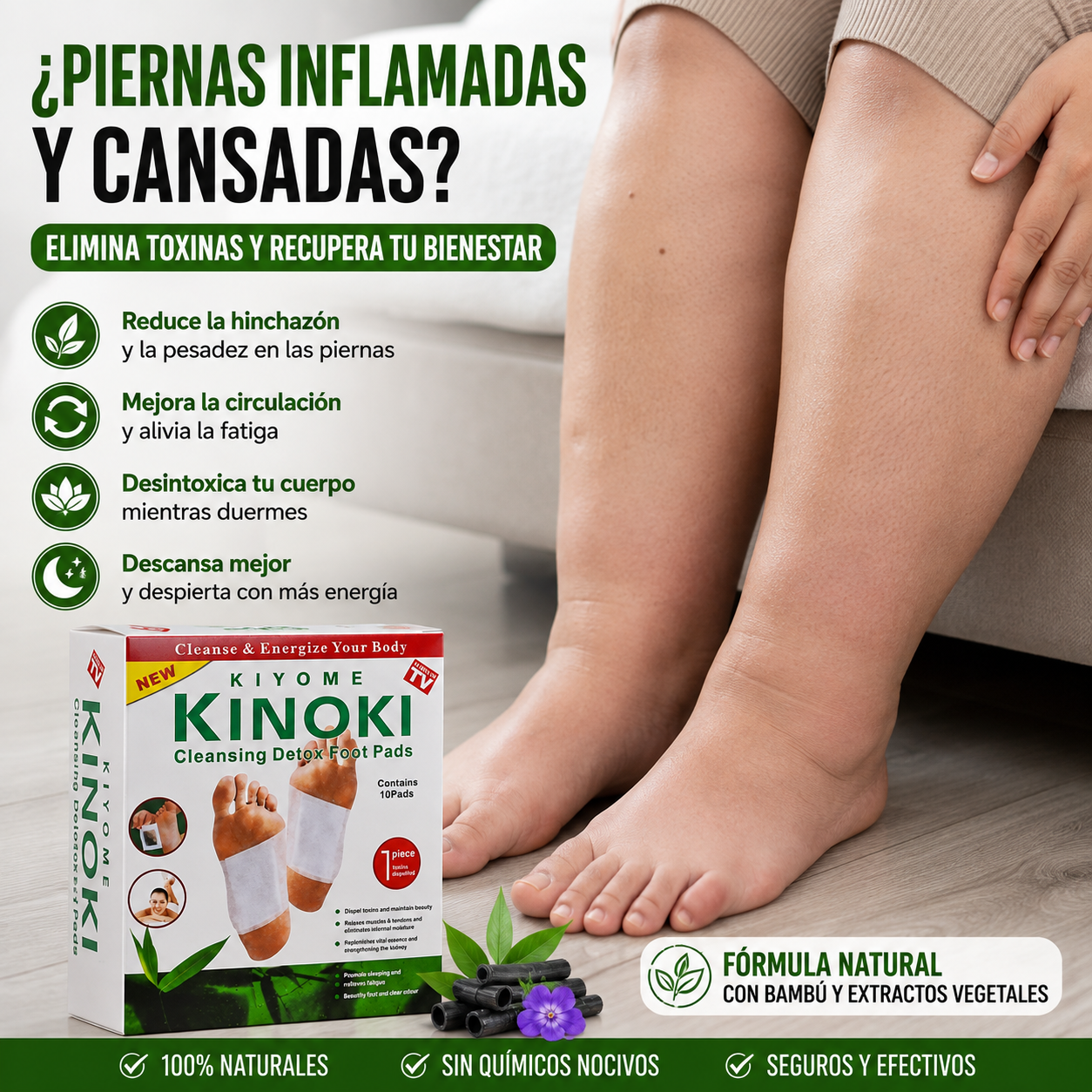KINOKI | Parches desintoxicantes para Pies