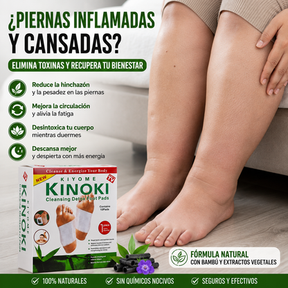 KINOKI | Parches desintoxicantes para Pies