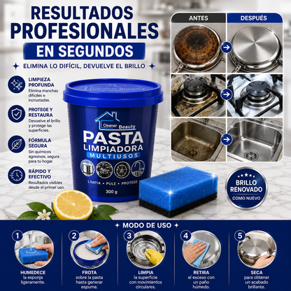 Pasta Limpiadora y Restauradora | CLEANER MAX